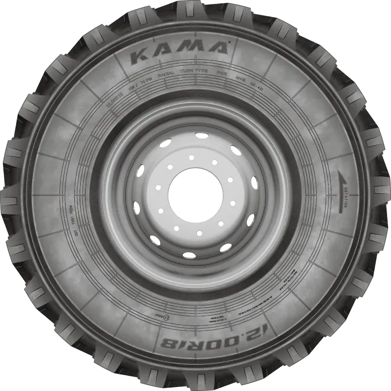 KAMA-431 мороз в Кусе — KAMA TYRES KAMA-431 мороз в Кусе